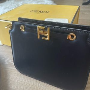 Authentic with receipts Fendi shoulder bag. 

Style: Fendi Touch 8bt349